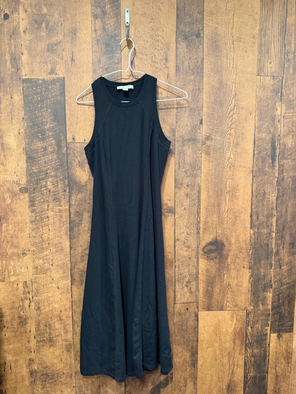 Kit + ace women’s black open back dress small EUC
